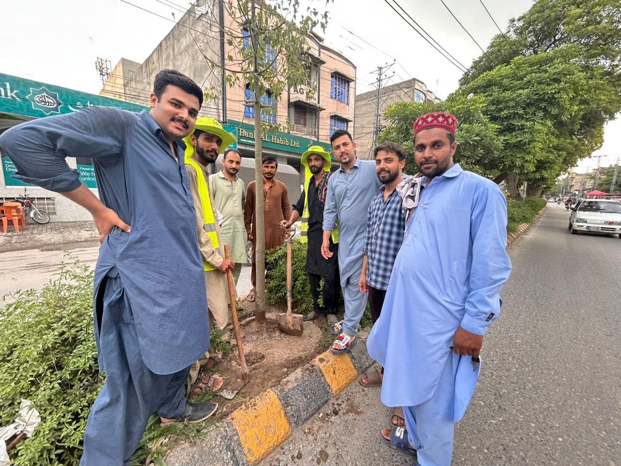 Plantation Drive in Khayaban-e-Sir Syed