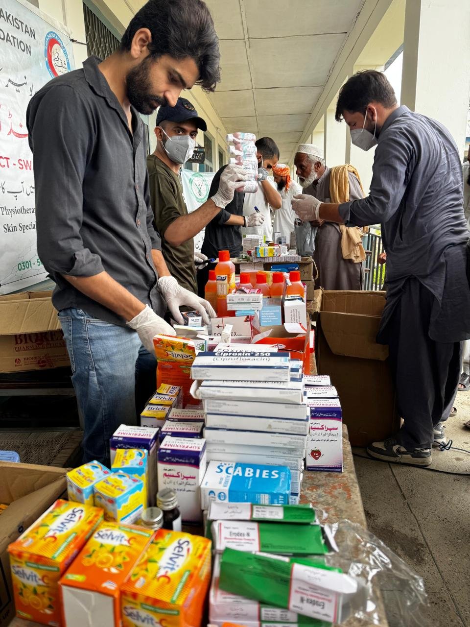 Flood Relief Support in Bunner